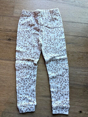 Cutie Pie Girls Leopard Print Leggings Size 3T Like New